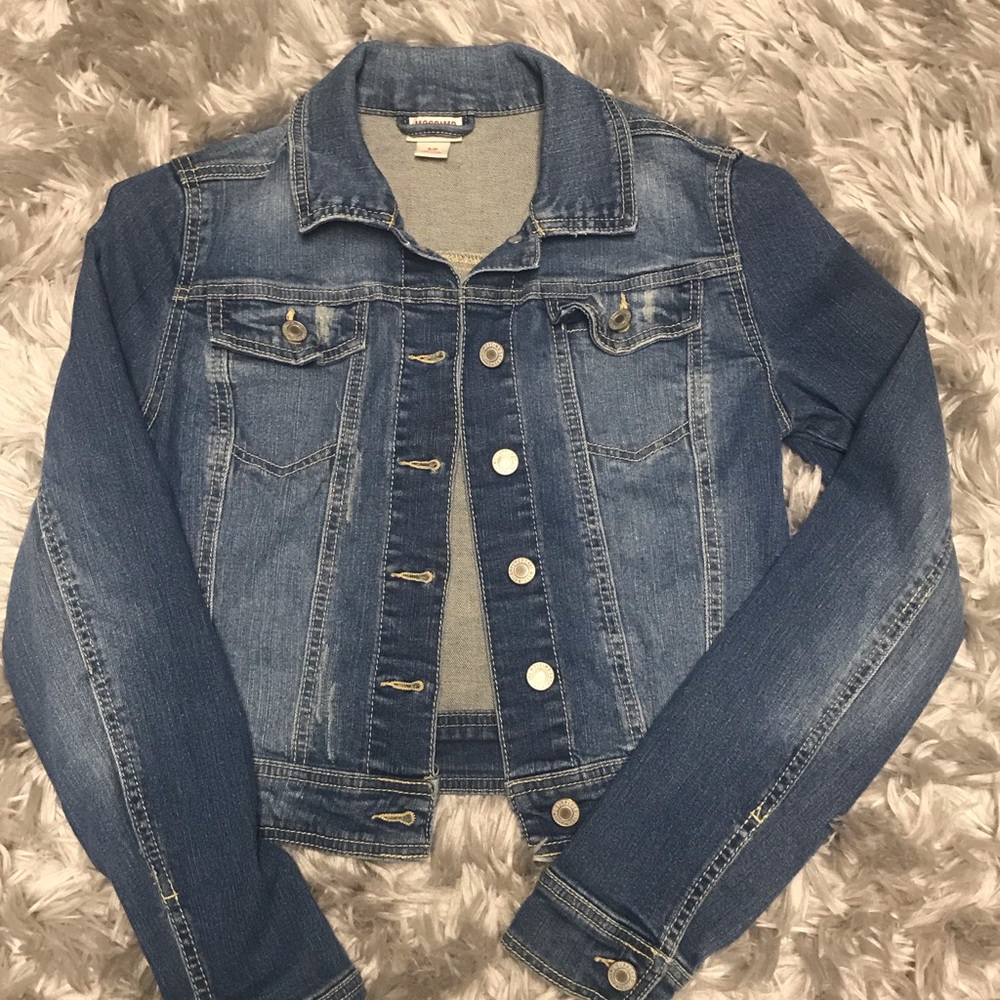 Mossimo (Lightly Distressed) Denim Jacket